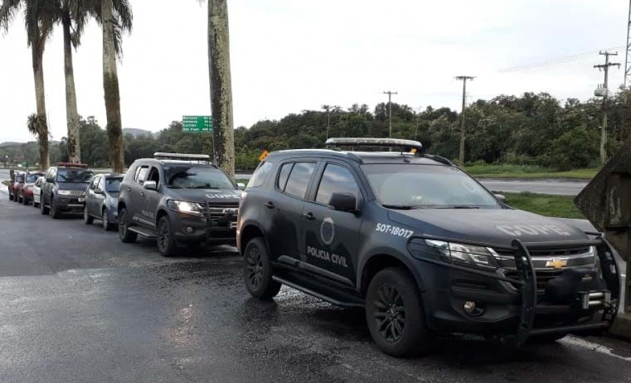 Polícia Civil prende 19 suspeitos de tráfico em Paranaguá