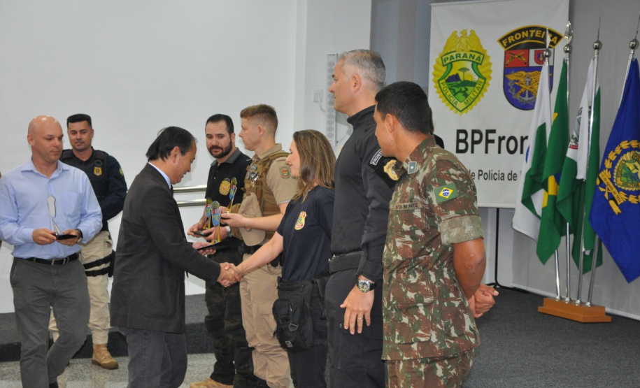 Solenidade marca encerramento de dois cursos do BPFron em Marechal Cândido Rondon (PR)