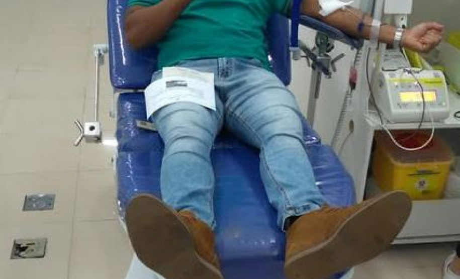 Policiais do 7° BPM fazem campanha de doação de sangue no Noroeste do estado