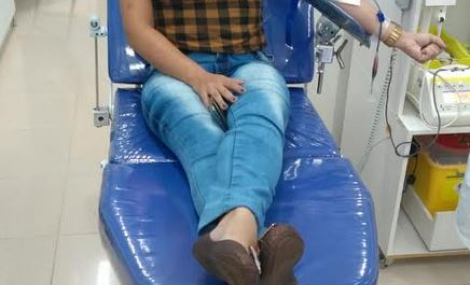 Policiais do 7° BPM fazem campanha de doação de sangue no Noroeste do estado