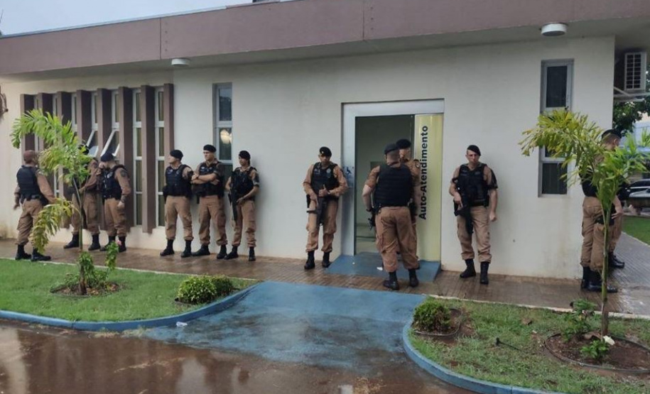 Operação policial dificulta assalto em caixa eletrônico em Indianópolis (PR)