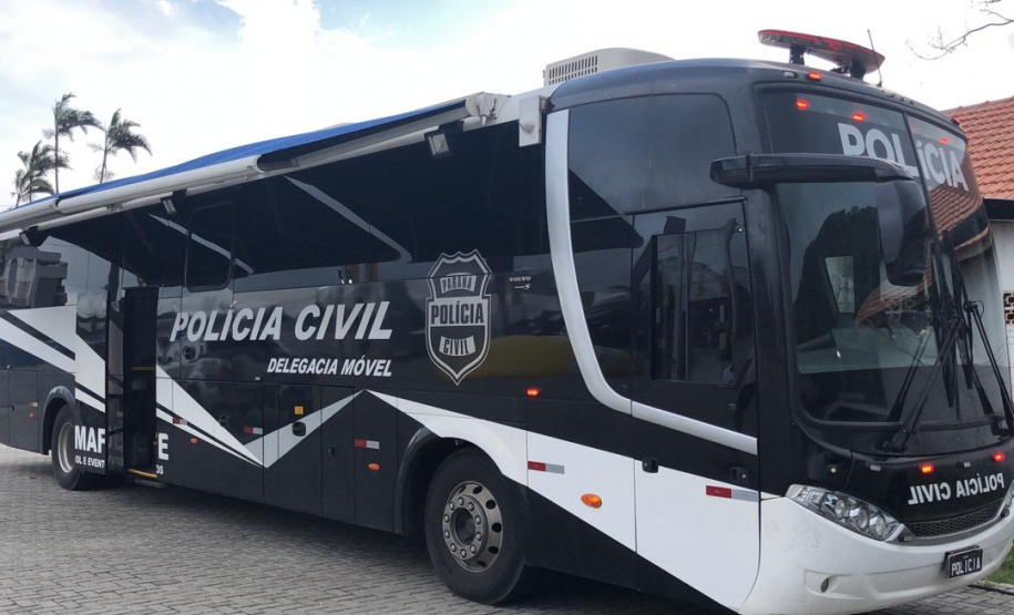 PCPR leva delegacia móvel a show em Guaratuba nesta sexta-feira