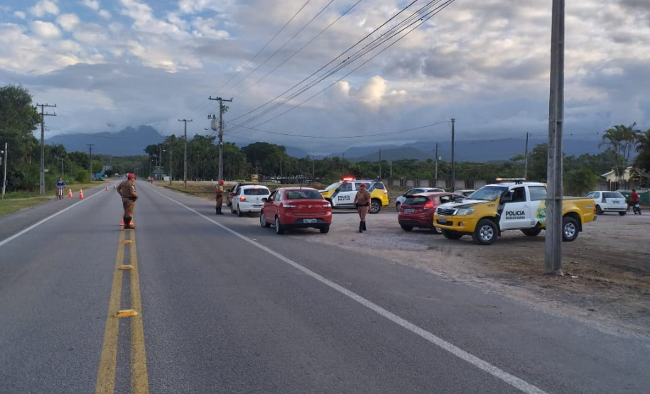 Batalhão Rodoviário acompanha o retorno de veranistas nas estradas estaduais no Litoral