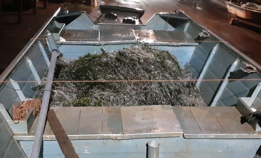 BPAmb-FV prende três pessoas e apreende mais de 60 quilos de peixe e 350 metros de rede no Norte do estado