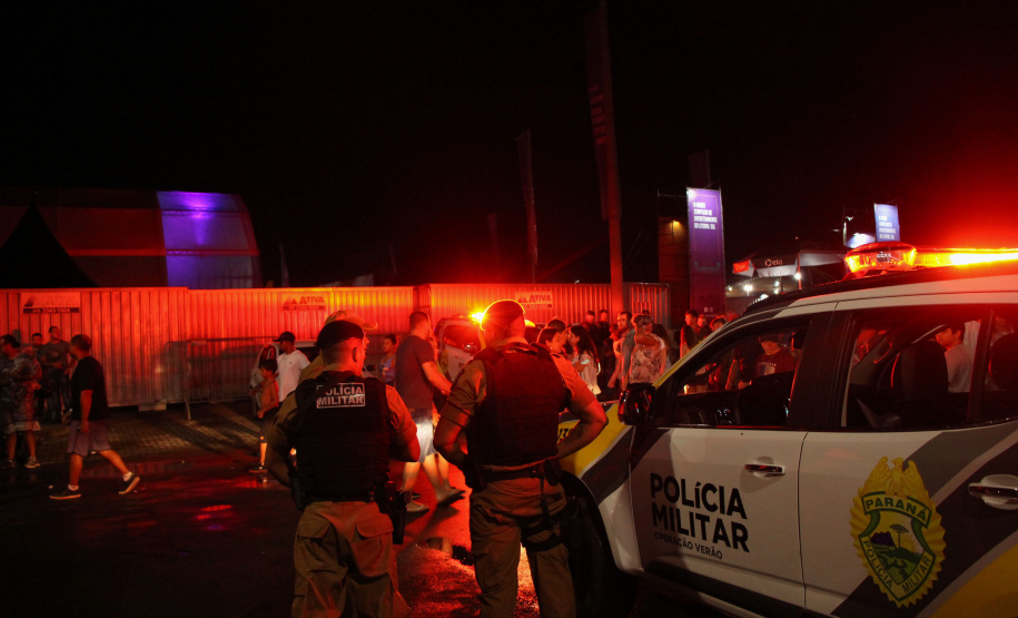 Segurança com padrões internacionais garantem tranquilidade nos shows do Palco Verão Maior, no litoral