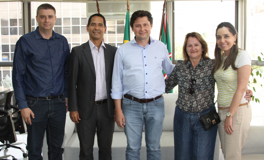 Secretário coronel Marinho e prefeito de Palotina se reúnem para debater segurança pública da região oeste