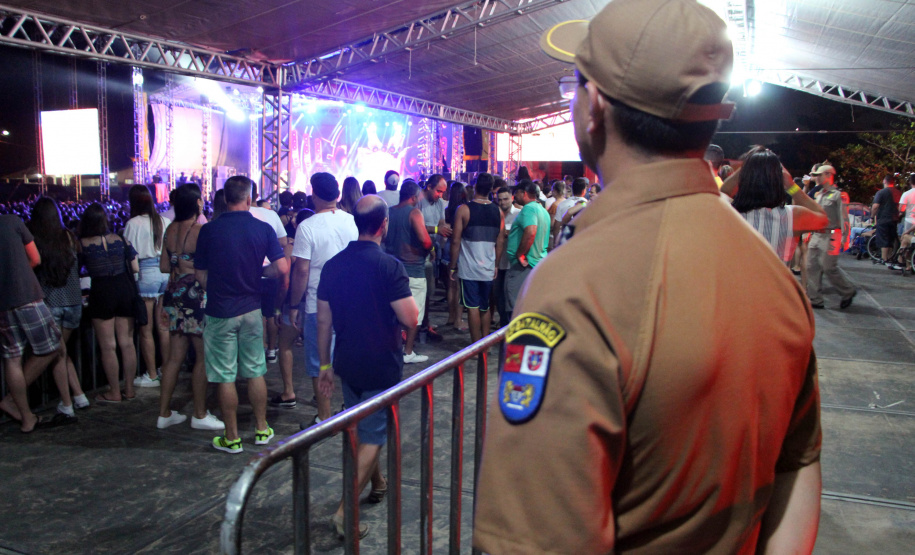 Segurança com padrões internacionais garantem tranquilidade nos shows do Palco Verão Maior, no litoral