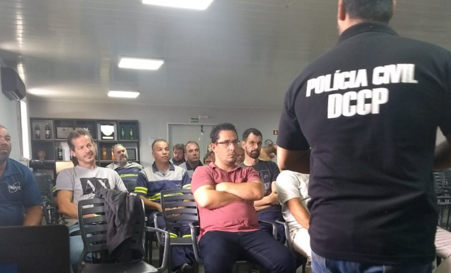 PCPR ministra palestra para funcionários da Ambev