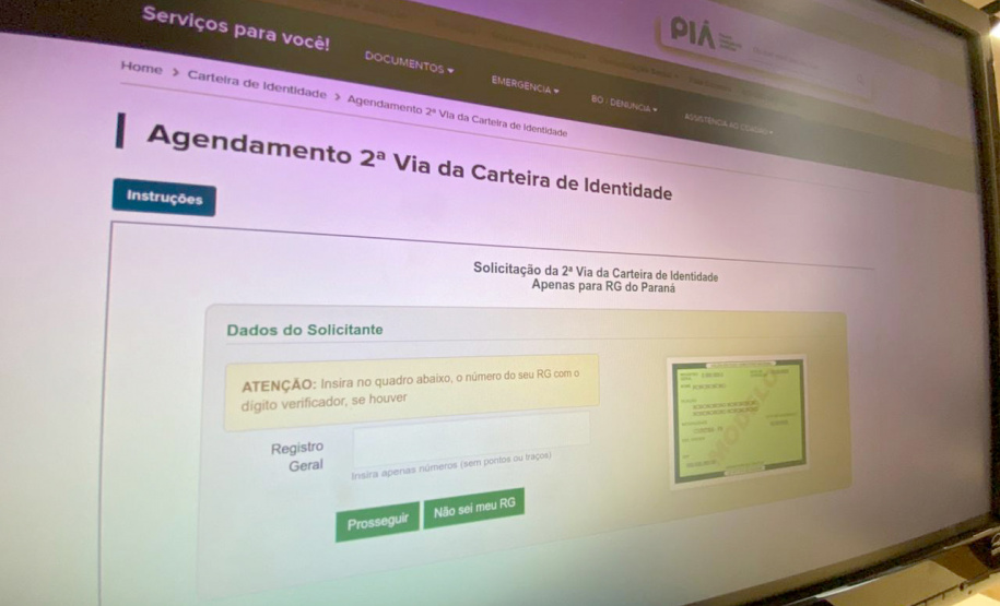 Emissão da 2ª via solicitada pela internet dobrou em 2019