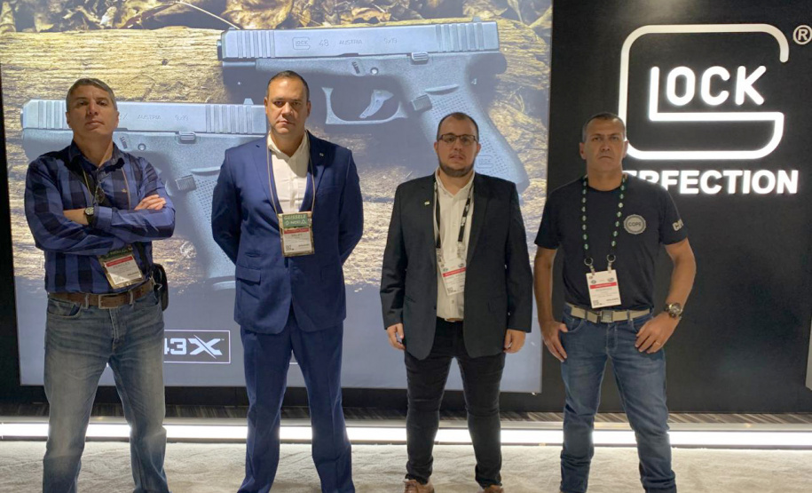 Forças de segurança do Paraná conhecem armamentos de ponta nos EUA