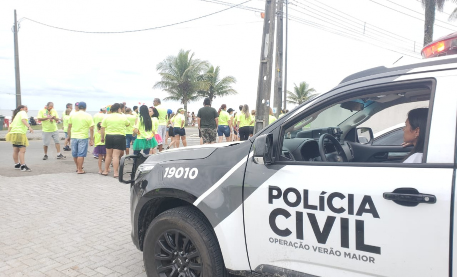 PCPR participa de ação contra assédio sexual em Guaratuba