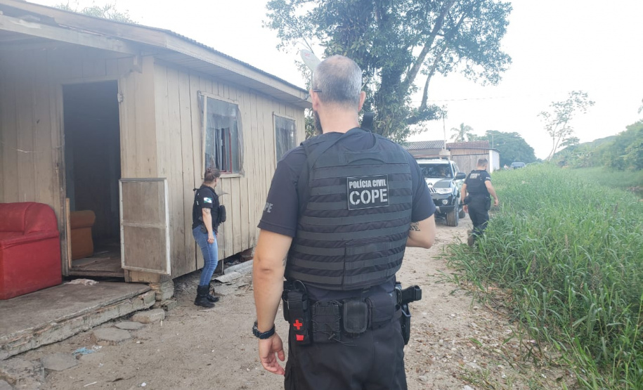 PCPR deflagra ação em combate ao tráfico de drogas em Pontal do Paraná