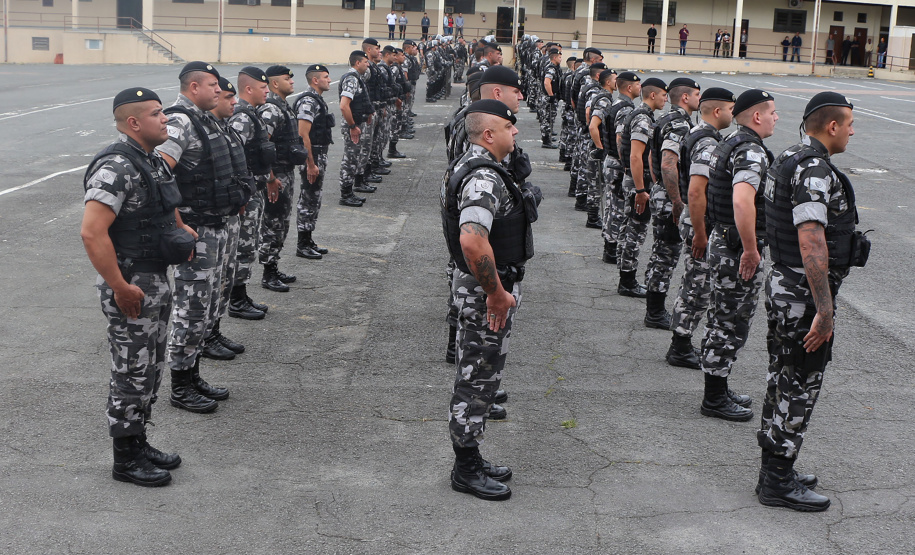 Solenidade marca a troca de Comando do Batalhão de Operações Especiais em Curitiba