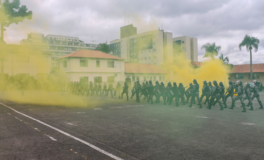 Solenidade marca a troca de Comando do Batalhão de Operações Especiais em Curitiba