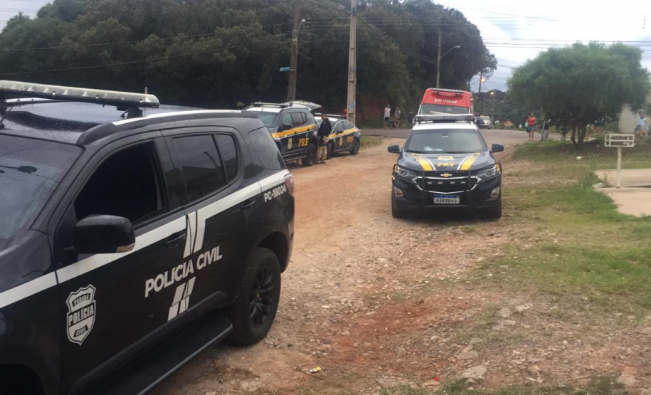 PCPR e PRF deflagram ação conjunta e prendem envolvidos em furtos e roubos na Capital paranaense