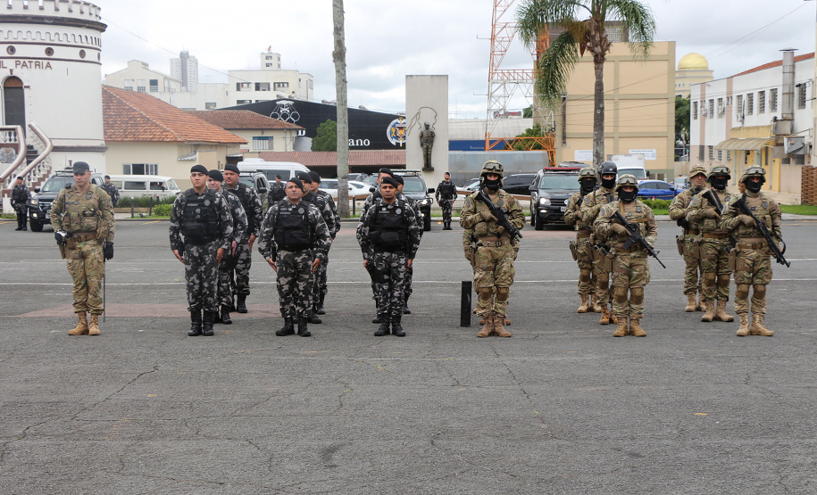 Solenidade marca a troca de Comando do Batalhão de Operações Especiais em Curitiba