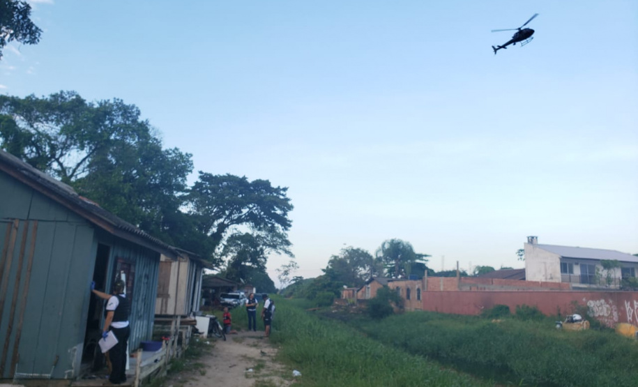 PCPR deflagra ação em combate ao tráfico de drogas em Pontal do Paraná