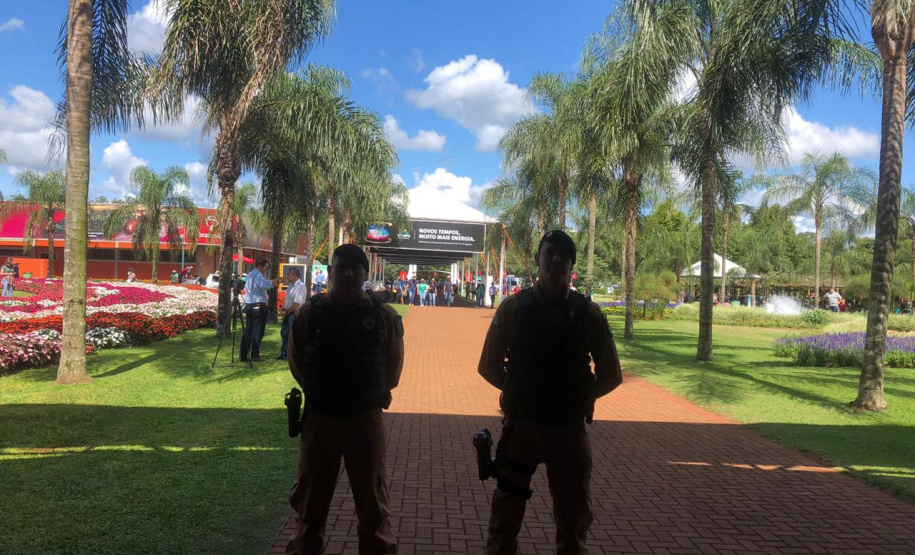 Show Rural 2020 conta com reforço de policiamento em Cascavel (PR)
