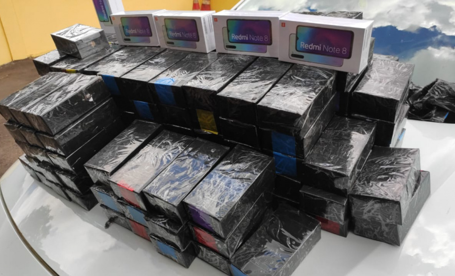 BPRv apreende quase 200 celulares contrabandeados no Oeste do estado