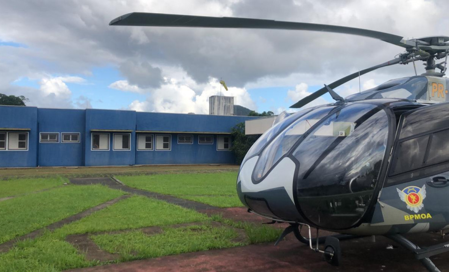 BPMOA faz remoção aeromédica de homem com problemas cardíacos no Litoral