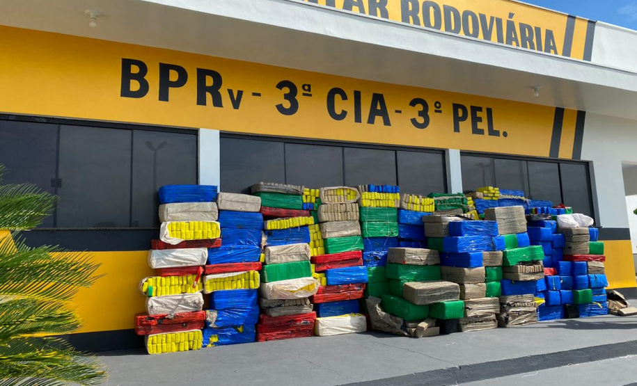 BPRv apreende mais de 30 quilos de cocaína pura em Guaratuba; droga vale mais de R$ 1 milhão