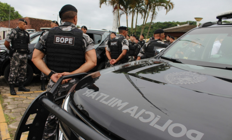 BOPE deflagra operação e cumpre nove mandados de busca e apreensão em Matinhos e Guaratuba