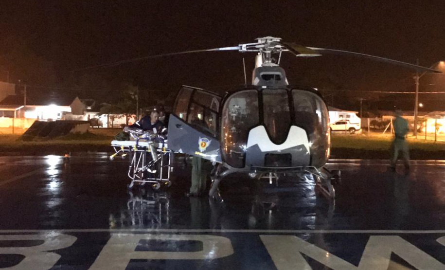 BPMOA faz remoção aeromédica de paciente com broncopneumonia no Litoral