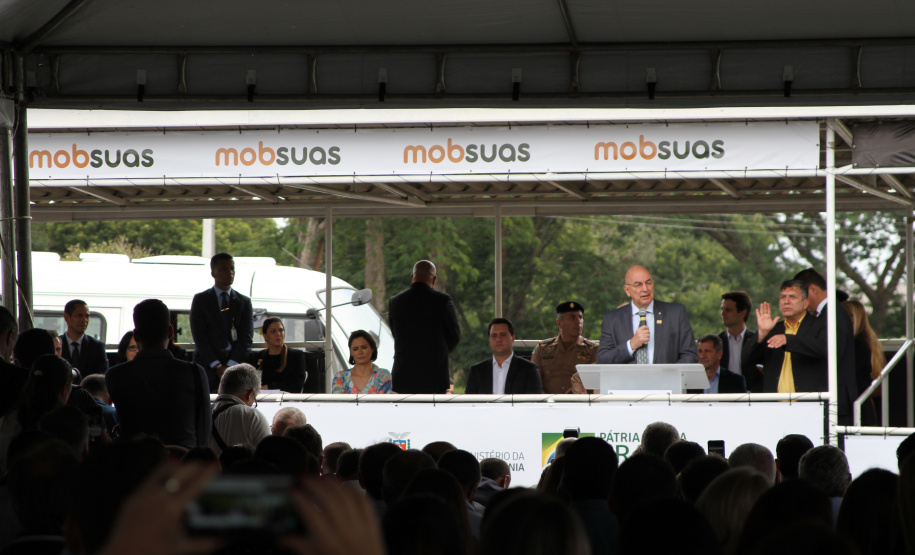 Secretário coronel Marinho participa de evento com Michelle Bolsonaro