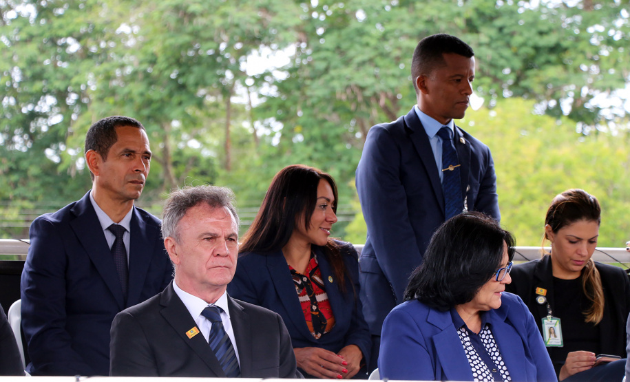 Secretário coronel Marinho participa de evento com Michelle Bolsonaro