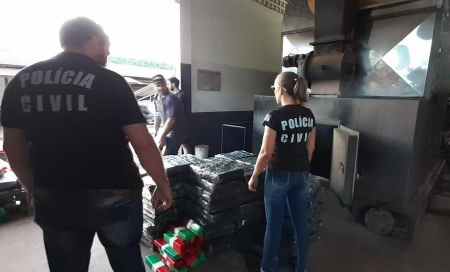PCPR incinera mais de uma tonelada de drogas em Capanema