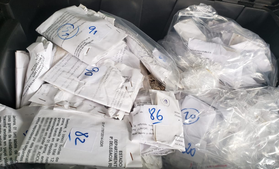 PCPR incinera drogas apreendidas no Verão Maior em Guaratuba