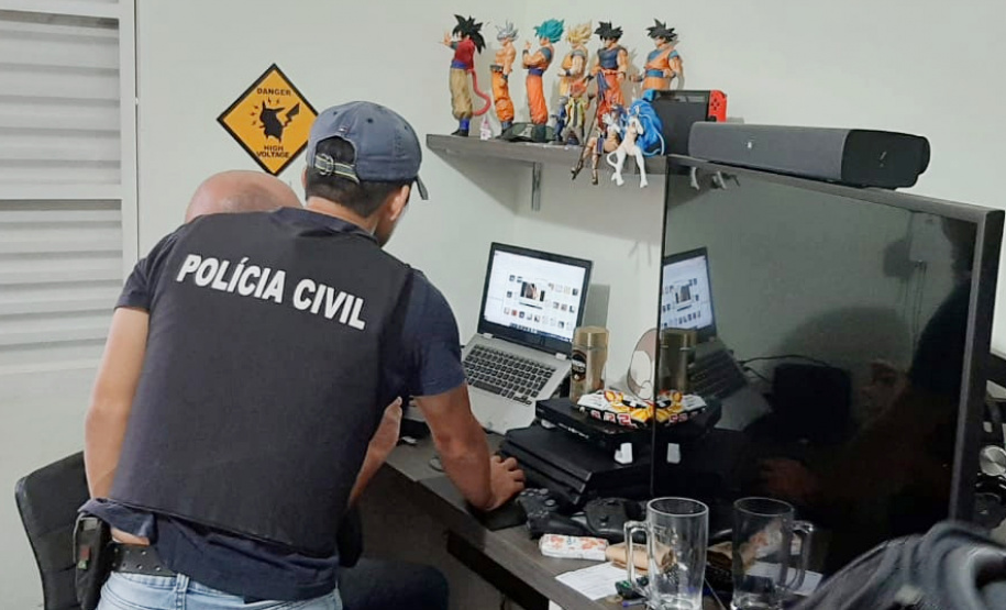 PCPR prende sete homens em operação contra a pedofilia na internet