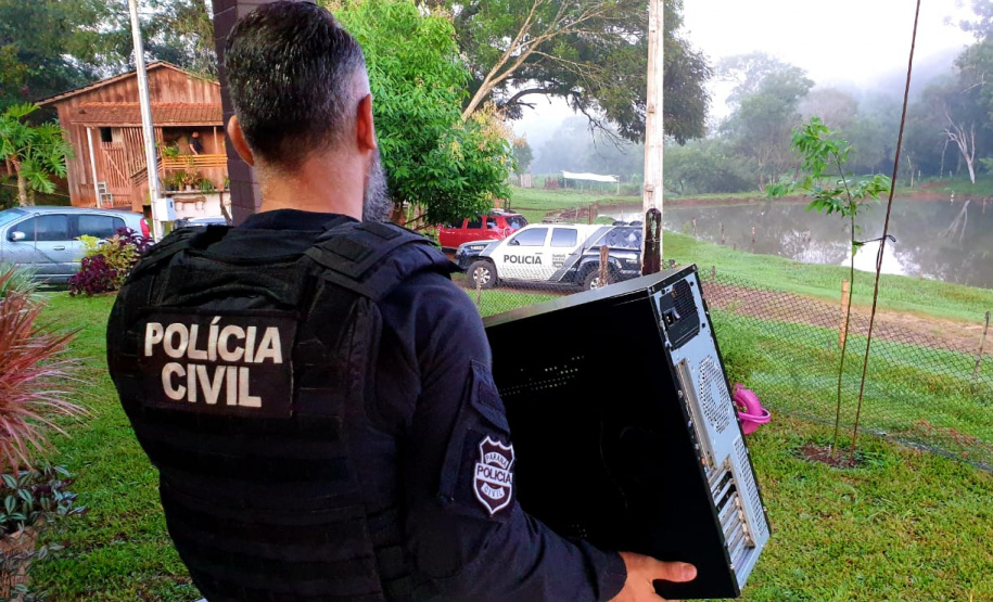 PCPR prende sete homens em operação contra a pedofilia na internet