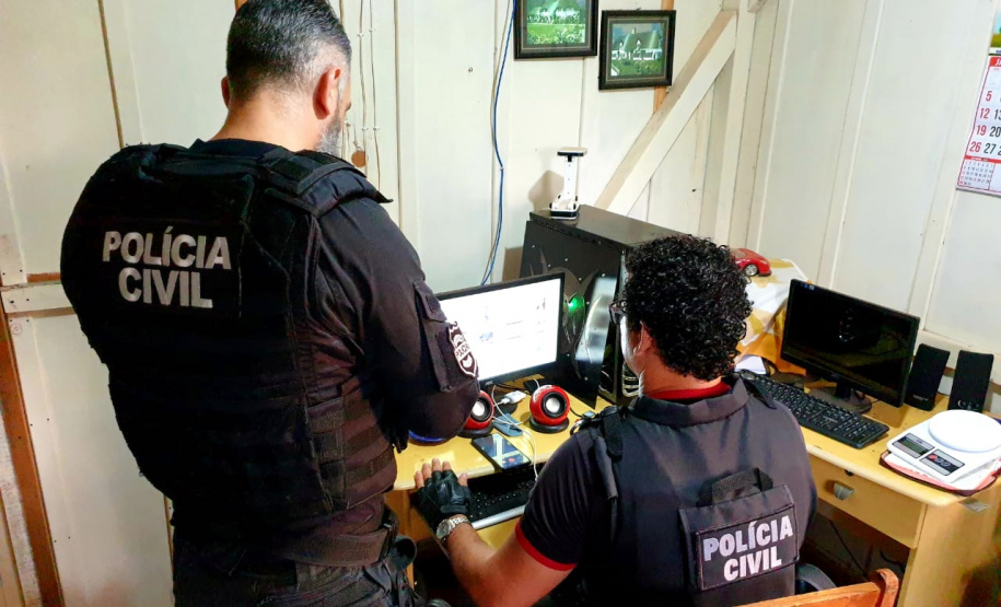 PCPR prende sete homens em operação contra a pedofilia na internet