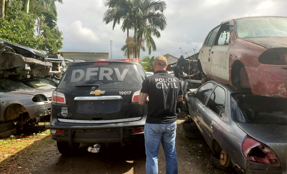 Polícia Civil faz operação de combate a furtos e roubos de veículos