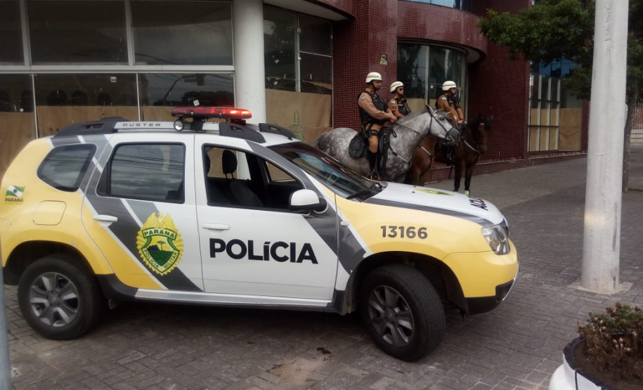 17º Batalhão realiza mais uma etapa da Operação União para o reforço do patrulhamento em Araucária, na RMC