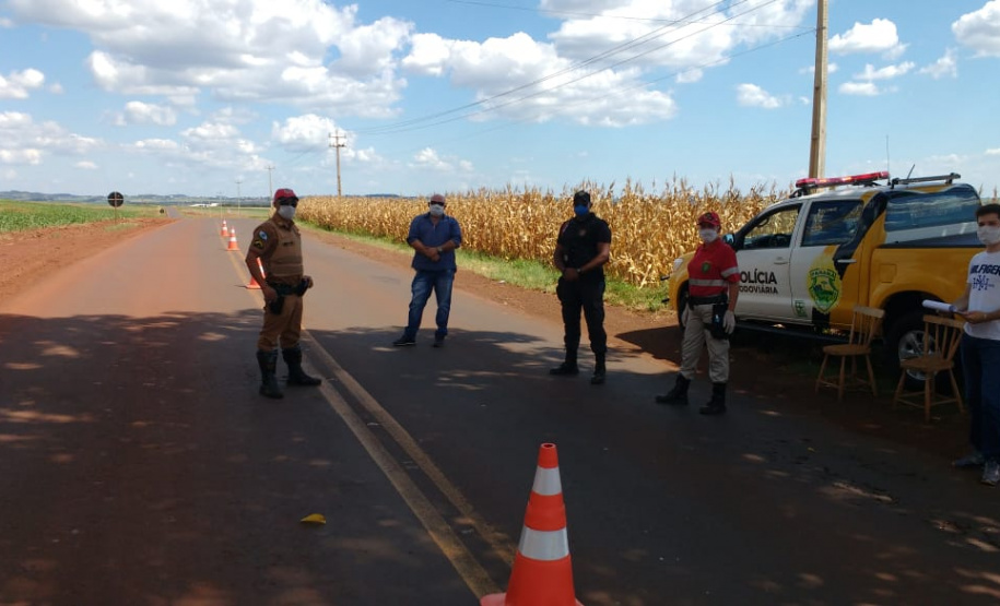 Polícia Militar faz orientações à população e reforça presença nas ruas do Paraná no combate ao coronavírus