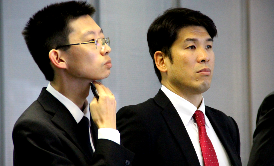 Secretário coronel Marinho recebe vice-cônsul do Japão em Curitiba