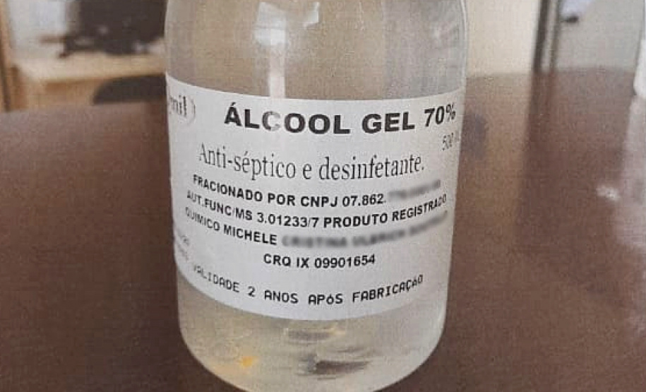 24.03 - PCPR descobre fábrica clandestina de “álcool em gel” e prende cinco pessoas