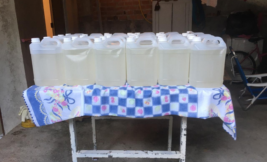 PCPR prende suspeita de vender álcool em gel adulterado em Araucária