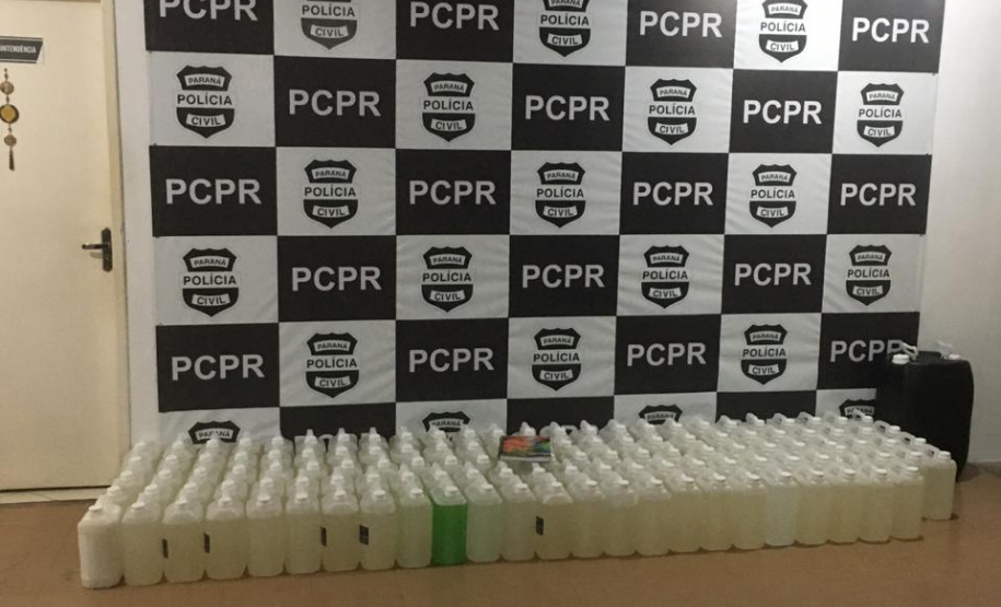 PCPR prende suspeita de vender álcool em gel adulterado em Araucária