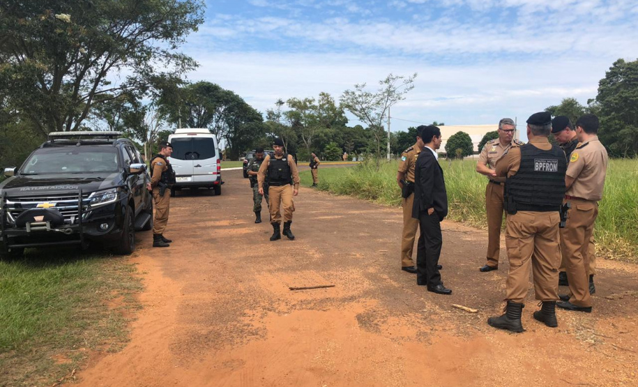 Secretário coronel Marinho se reúne com autoridades para tratar da Segurança Pública de Guaíra