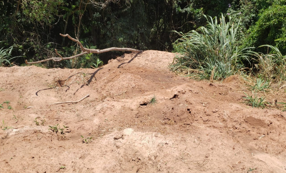 Granja que depositava frangos mortos em área de proteção permanente é autuada em R$ 10 mil pela Polícia Ambiental em Iporã