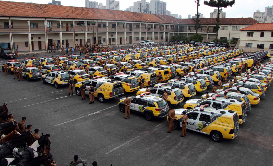 Polícia Militar faz megaoperação 100 com 500 policiais militares nas ruas da Capital; foco é a prevenção