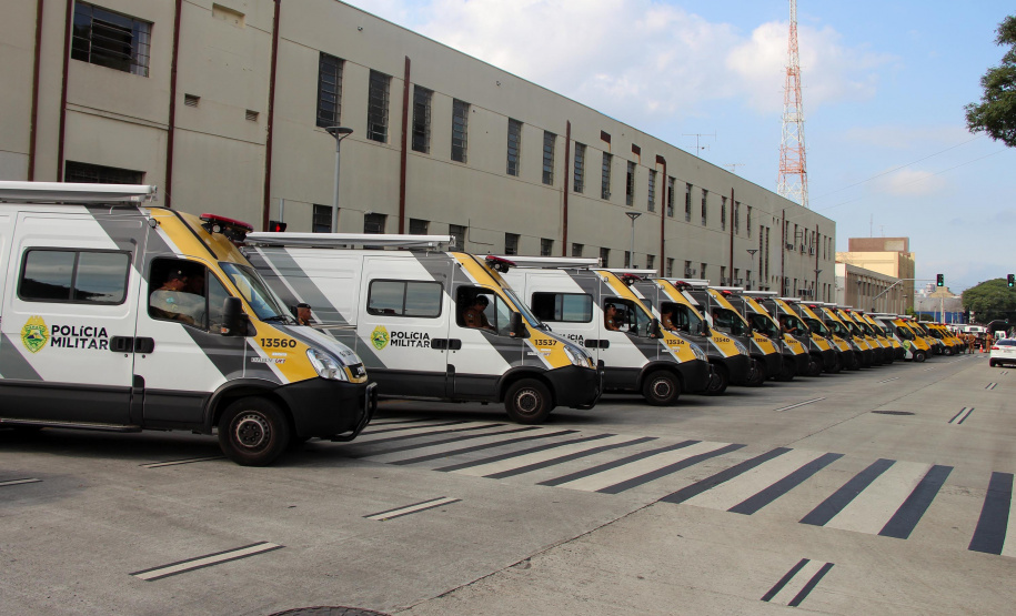 Polícia Militar faz megaoperação 100 com 500 policiais militares nas ruas da Capital; foco é a prevenção