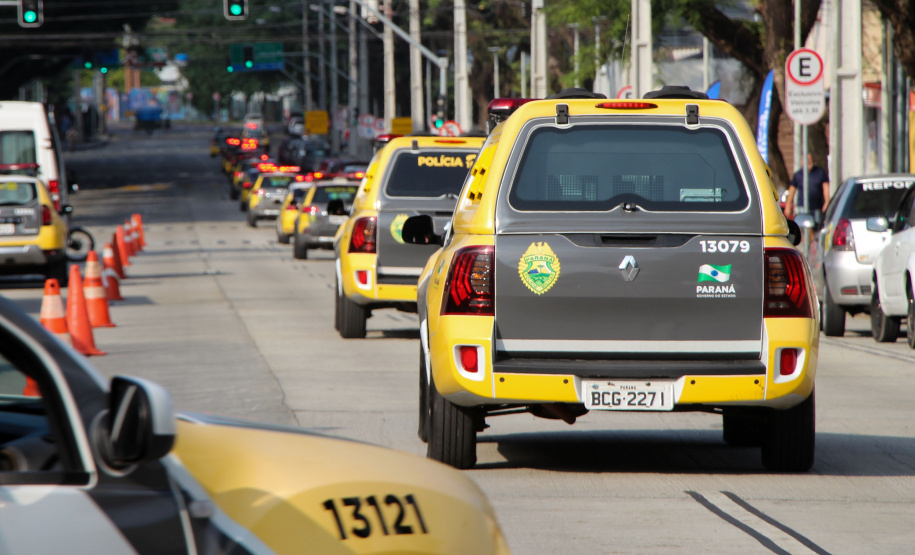 Polícia Militar faz megaoperação 100 com 500 policiais militares nas ruas da Capital; foco é a prevenção