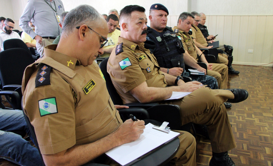 Reunião da PM com torcidas e clubes define ações para o Atletiba