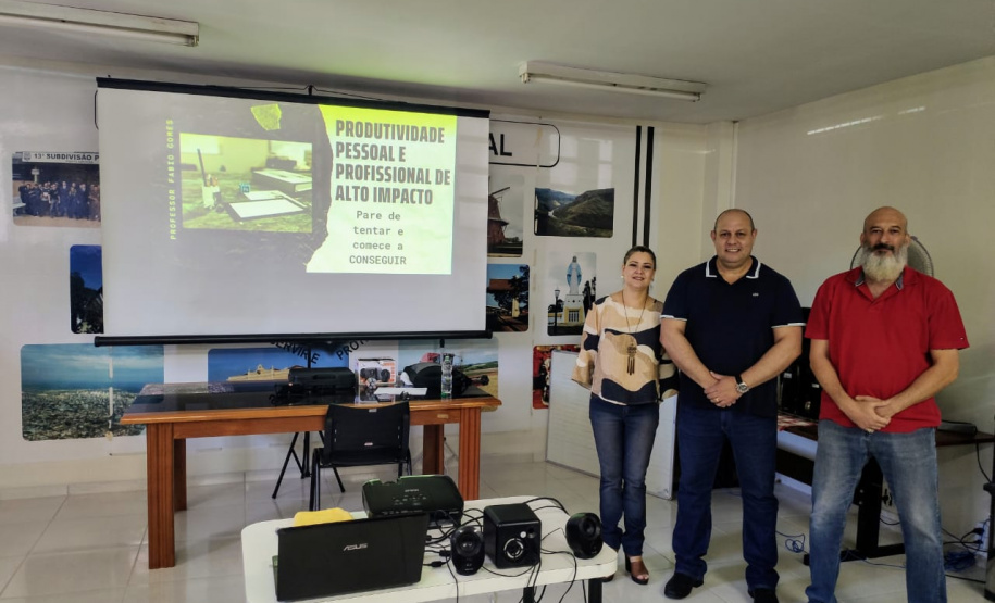 PCPR participa de palestra sobre produtividade em Ponta Grossa