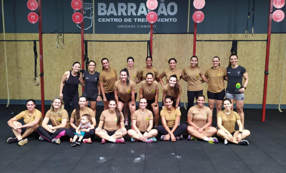 Batalhão da PM de Cianorte promove atividades e desafia policiais femininas em comemoração do Dia Internacional da Mulher