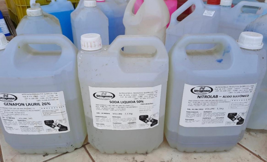 PCPR prende casal que vendia álcool em gel e outros produtos falsificados